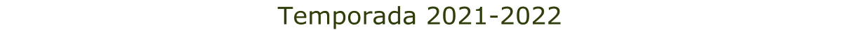 Temporada 2021-2022