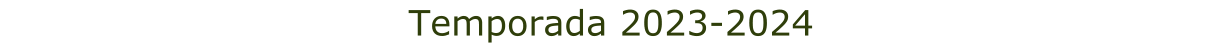 Temporada 2023-2024