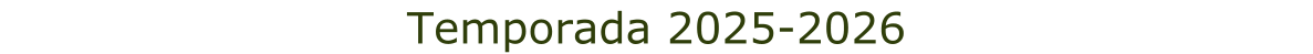 Temporada 2025-2026